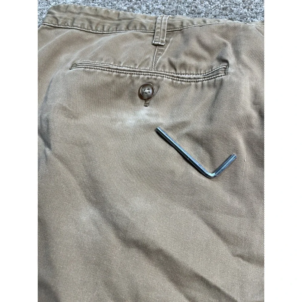 Polo Ralph Lauren Men's Chino Shorts Relaxed Fit Size‎ 42 Cotton Tan/Khaki/Beige
